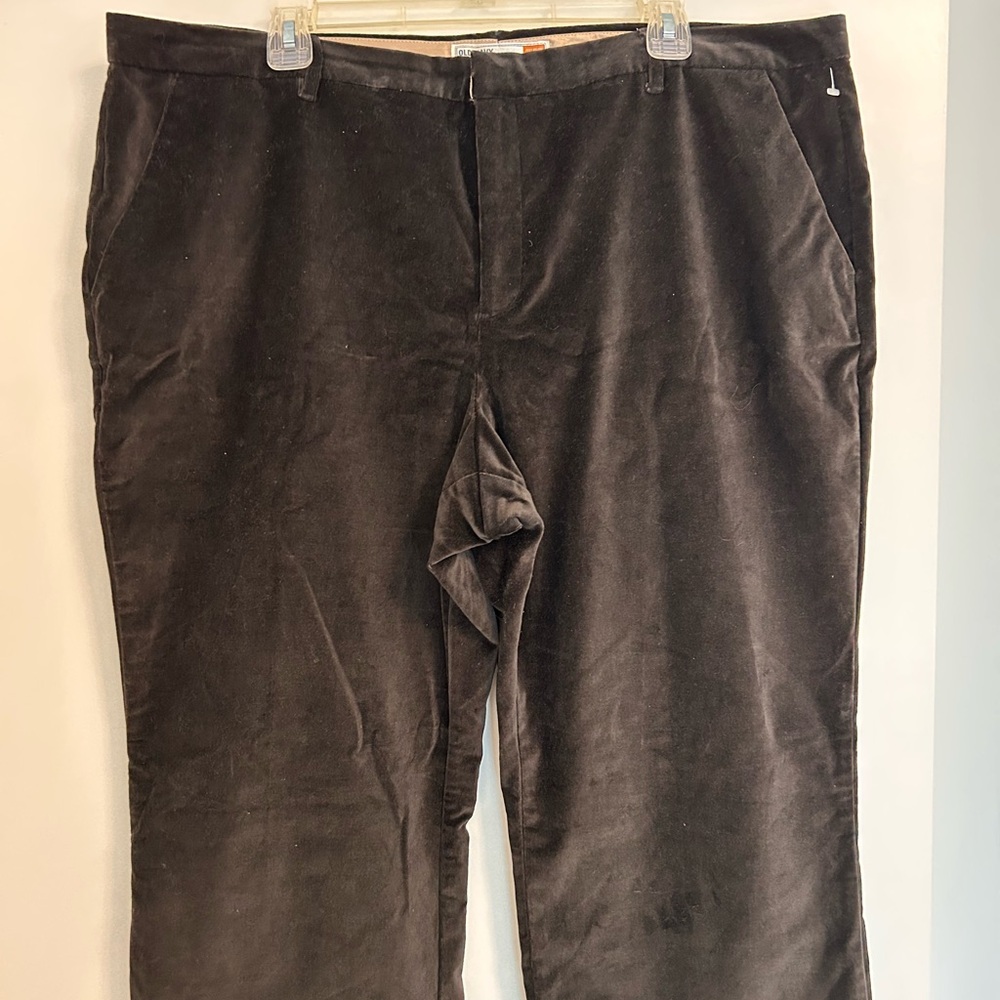 Old Navy, black velour Pants